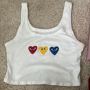 Comme des garçon tank top